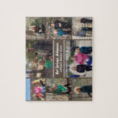 Voyage en famille Photo Collage Puzzle (Vertical)
