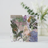 Voyage est la carte de voeux Destination Flat (Debout devant)