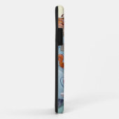 Voyage fille à Paris - Coque iphone (Dos/Droite)