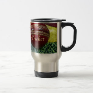 Voyage Gloire de boule dure rouge Mug en céramique Cricke