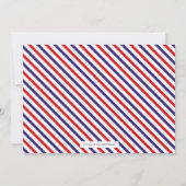 Voyage / Invitation de la fête d'adieu (Dos)