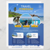 Voyage Itinéraire Circulaire Modèle (Devant / Derrière)