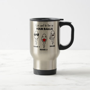 Voyage J'Avais L'Habitude De Vivre Dans Vos Boules, Mug D