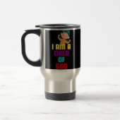 Voyage Je suis un enfant de DIEU Mug à deux tons (Gauche)