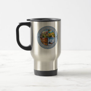 Voyage Jésus est la raison de chaque saison - Travel Mug