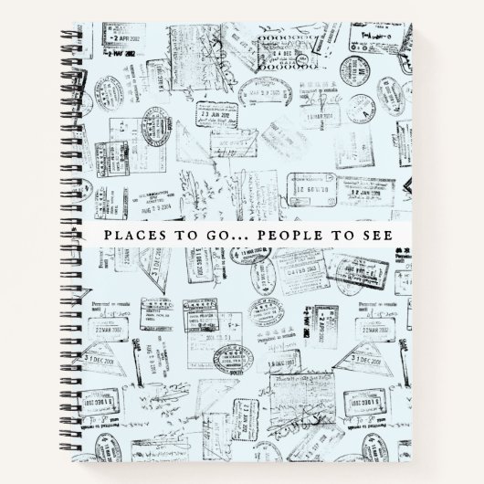Voyage Journal Aventure Wanderlust Notebook (Devant)