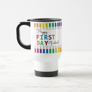 Voyage Joyeux premier jour de l'école Mug - Fun Back to S