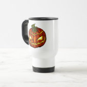 Voyage Le Roi Jack O'Lantern Halloween Mug de citrouille (Devant gauche)