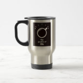 Voyage L'essence de la vie - Mug de café (Gauche)