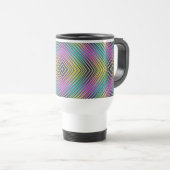 Voyage Lignes de diamant Mug (Devant droit)