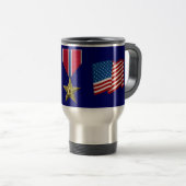 Voyage Médaille de bronze étoile Mug (Devant droit)