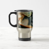 Voyage Merci Mug pour enseignant avec tableau de bord Vin (Gauche)