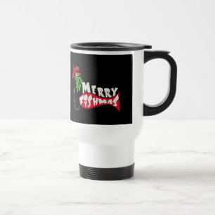 Voyage Merry Fishmas Drôle Pêche Mug de Noël