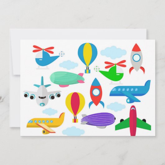 Voyage mignon thème bébé garçon douche Merci (Dos)