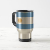 Voyage Mug avec le drapeau de l'Argentine (Devant gauche)