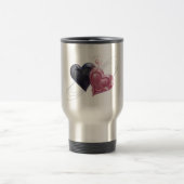Voyage Mug cadeau de deux coeurs (Centre)