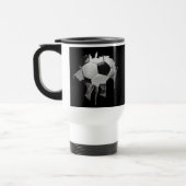 Voyage Mug Commutateur de soccer déchirée (Gauche)