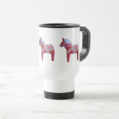 Voyage Mug Commuter Cheval de Dala (Devant droit)