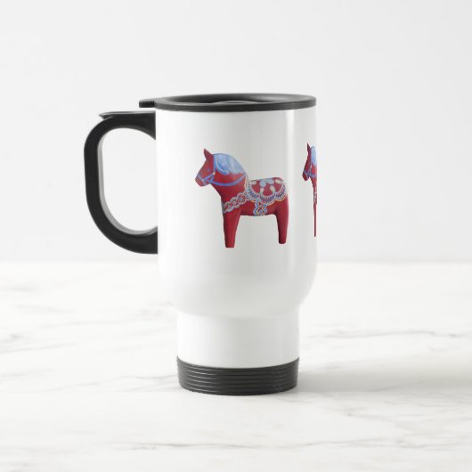 Voyage Mug Commuter Cheval de Dala (Gauche)