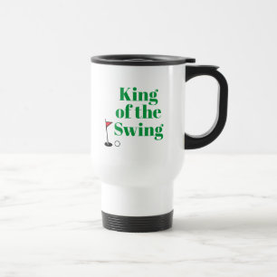 Voyage Mug Commuter Personnalisé "Roi de la Swing"