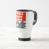 Voyage Mug de café Ninja de grade moyen (Devant droit)
