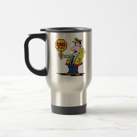 Voyage Mug de la Garde-passage de l'école (Gauche)