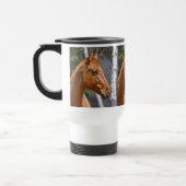 Voyage Mug de l'animalier amateur de chevaux (Gauche)