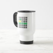 Voyage Mug de mot personnalisé (Devant gauche)
