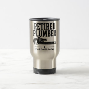 Voyage Mug de plombier retraité — J'ai finalement réparé