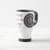 Voyage Mug du Jour de l'Indépendance connecté (Devant droit)