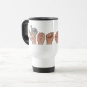 Voyage Nom de votre Mug Jeanne (Devant gauche)