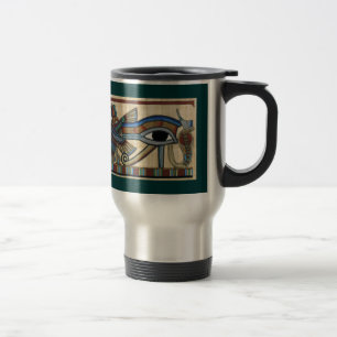 Voyage Oeil de Horus Mug de l'art égyptien antique