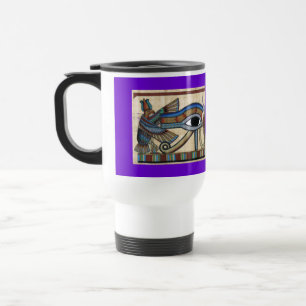 Voyage Oeil de Horus Mug de l'art égyptien antique