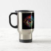 Voyage Oeil Psychédélique / Mug Commuter, 15 oz (Gauche)