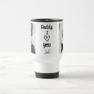 Voyage Papa, je t'aime   Photos personnalisées Mug de voy