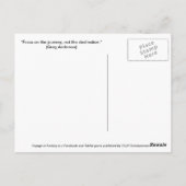 Voyage par carte postale vers l'Imaginaire - Felin (Dos)