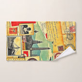 Voyage postal historique (Serviette à main)