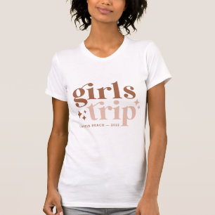 Voyage pour filles   T-shirt destination