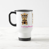 Voyage Princesse Dog Coffe Travel Mug de Yorkshire (Gauche)