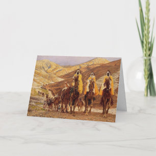 Voyage religieux des cartes de Noël   des Magi