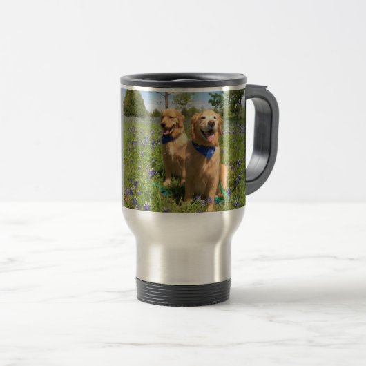 Voyage Restitutions en or de Bluebonnet Mug (Devant droit)