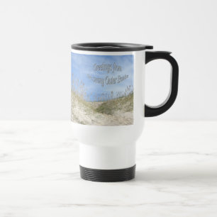 Voyage Salutations de Sunny OBX Sea Oats Travel Mug