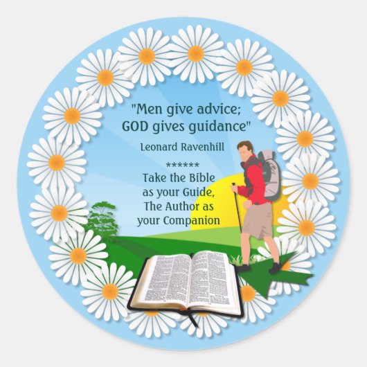 Voyage sécuritaire ~ Stickers ronds # 2 (Devant)