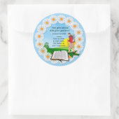 Voyage sécuritaire ~ Stickers ronds # 2 (Sac)