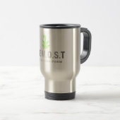 Voyage Style : Mug de voyage/commuter (Devant droit)