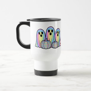 Voyage Trio de fantômes mignons Mug à café Halloween – Ad