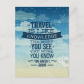 Voyage Vacances Bonne Carte Postale Voyage (Devant)