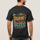 Voyage vers le succès Design T-shirt homme (Dos)