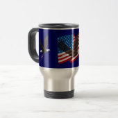 Voyage Vieux aigle de gloire Mug (Devant gauche)