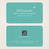 Voyage Visites régionales turquoise léger (Devant & derrière)